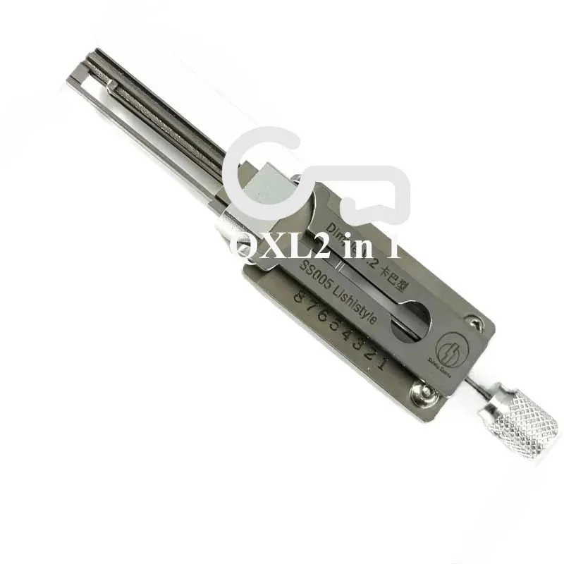 1PCS Locksmith LiShi 2 in1 SS005 Dimple KABA Type Style Civil  House Ganzua Master Key Kit Tool Full Set SS004 SS304 SS305 SS302