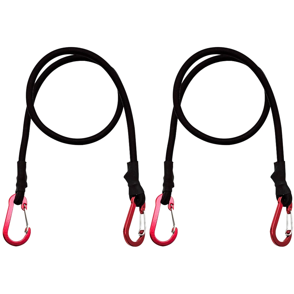 الثقيلة بنجي الحبل سبائك الألومنيوم مطاطا التعادل حزام سلسلة الأمتعة التعبئة حبل حلقة تسلق السنانير الحبل التخييم الملحقات