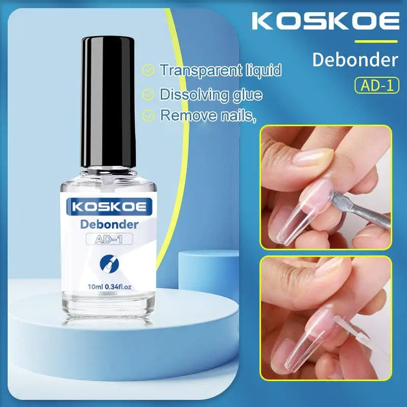 Nail Polish Glue Remover Dehydrator Gel Free Grinding Nail Art Acrylic No-acid Primer Nails Remove Gel Solutions Manicure Tools