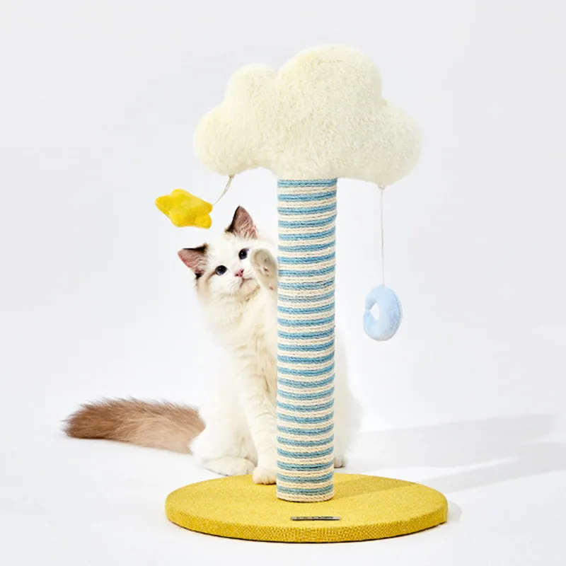 

New Creative Pet Cat Climbing Frame Scratch-Resistant Interactive Cat Toy Pet Furniture Cat Tree Climbing Post Jumping Platform