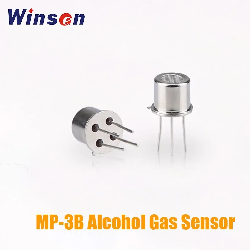 

10PCS Winsen MP-3B Flat Surfaced Alcohol Sensor Excellent Selectivity Easy Circuit and Big Signal Output Lower Consumption