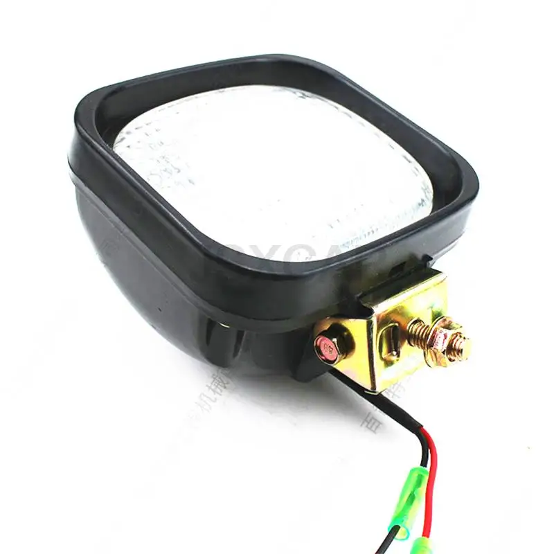 Excavator Parts For Yanmar 20/30/40/50 Headlight Boom Light Front Work Light Top Light Exterior Parts Excavator Accessories