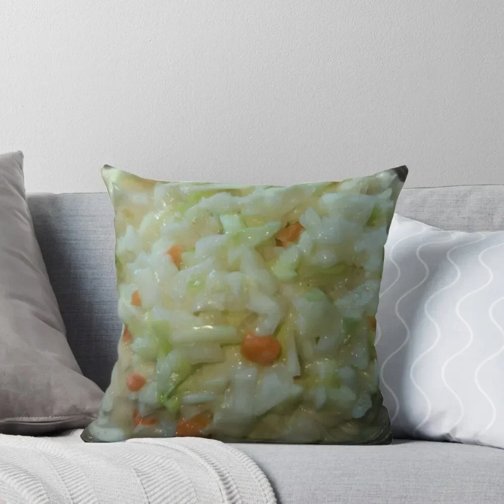 coleslaw in 9k Throw Pillow Pillowcases Bed Cushions bed pillows Sofa Covers Decorative pillow case pillow