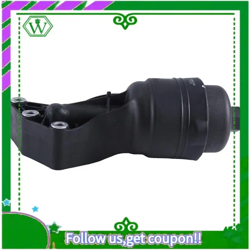 

AC34-1 PCS 26300-3CKB0 Корпус автомобильного масляного фильтра в сборе, черный ABS для HYUNDAI GENESIS 3.8L 2015-2016