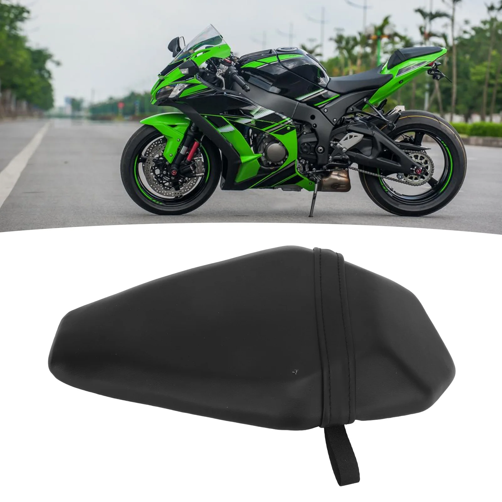 

Подушка заднего пассажирского сиденья мотоцикла, износостойкая удобная подушка пассажирского сиденья для ZX-10R 2016-2019 гг.