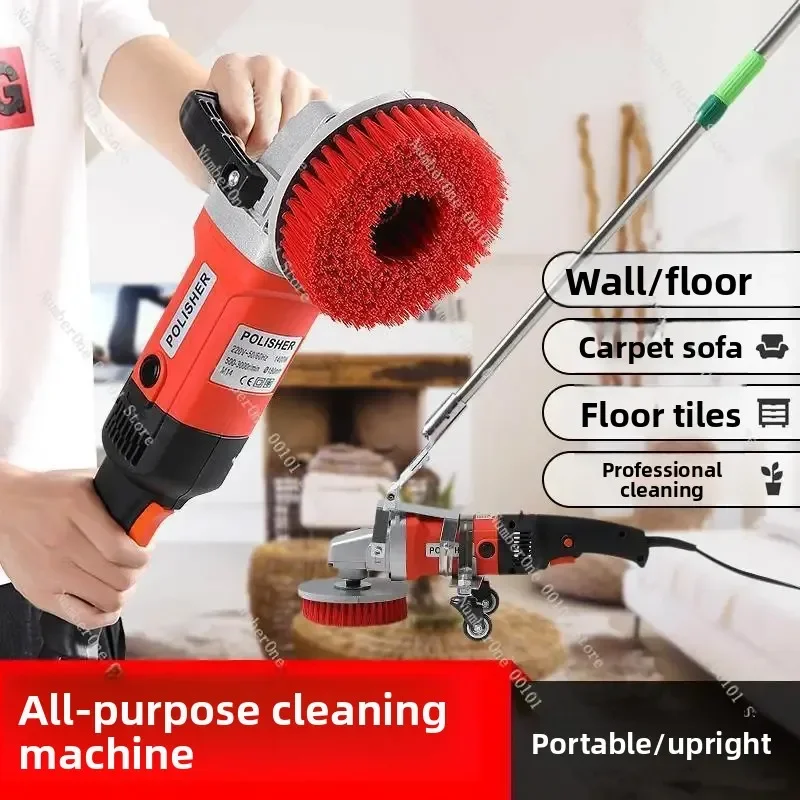 Carpet washers, electric cleaning brushes