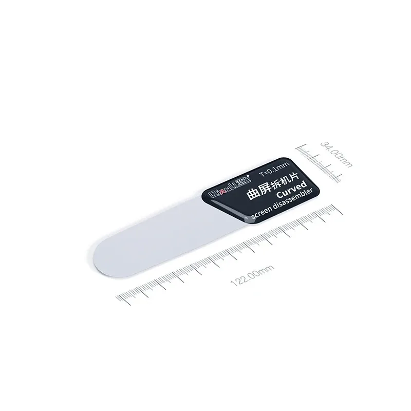 Qianli ToolPlus herramienta de apertura de pantalla LCD curvada para teléfono móvil, palanca de acero inoxidable ultrafina y Flexible