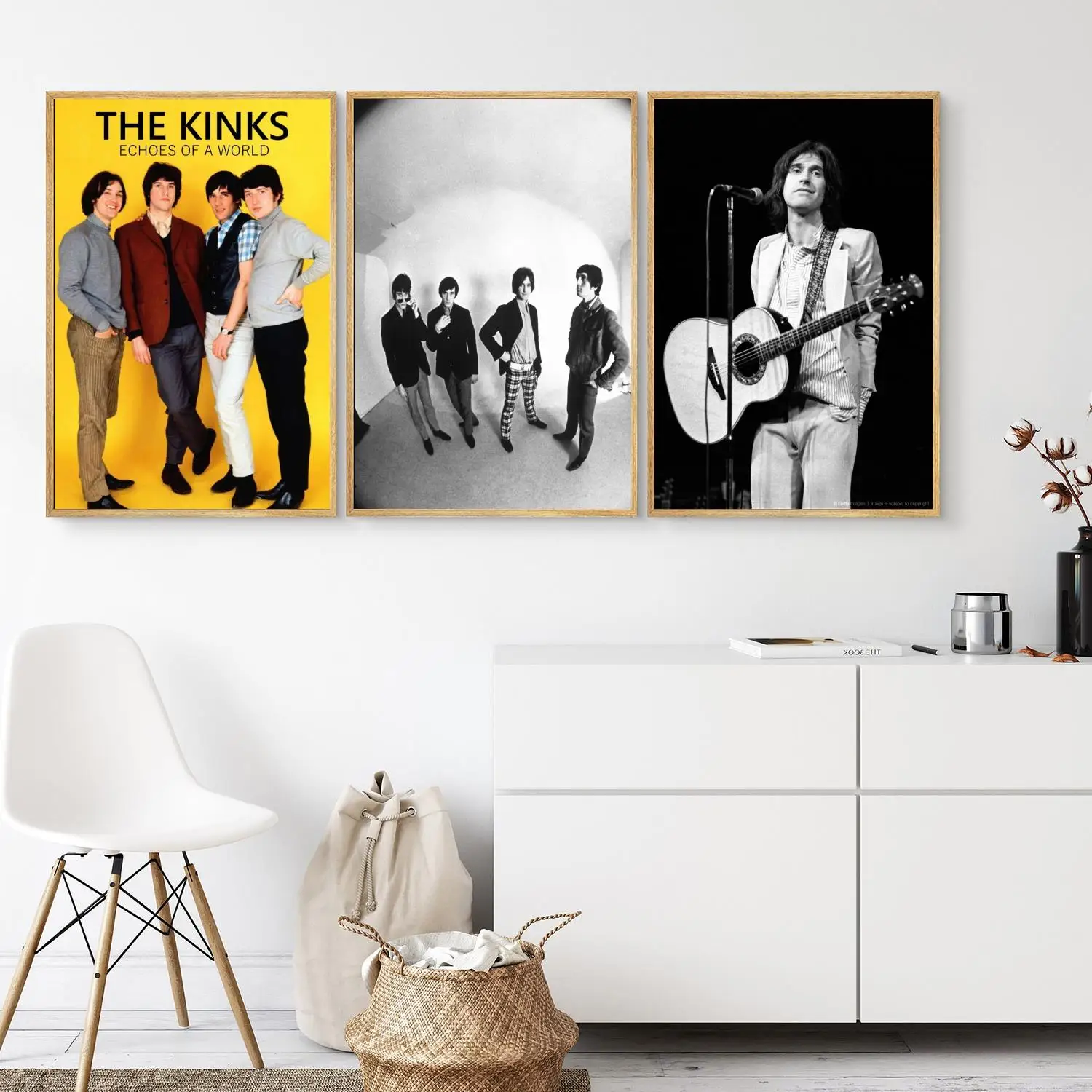 

The Kinks poster Poster Wall Art 24x36 Canvas Posters Decoration Art Personalized Gift Modern Family bedroom Painting