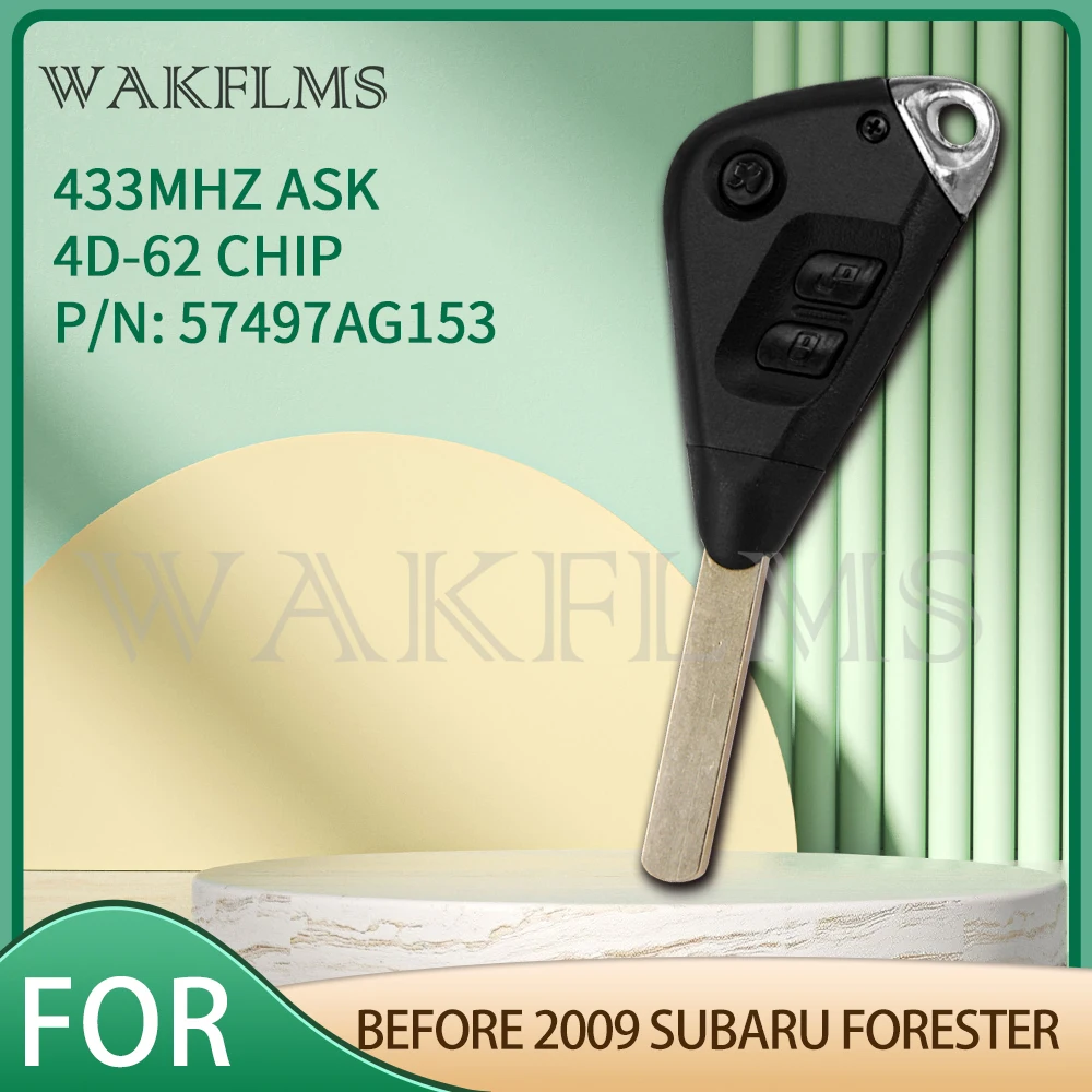 57497AG153 – Kluczyk zdalny do Subaru Forester, Impreza, Liberty, Outback, Tribeca 2004–2009