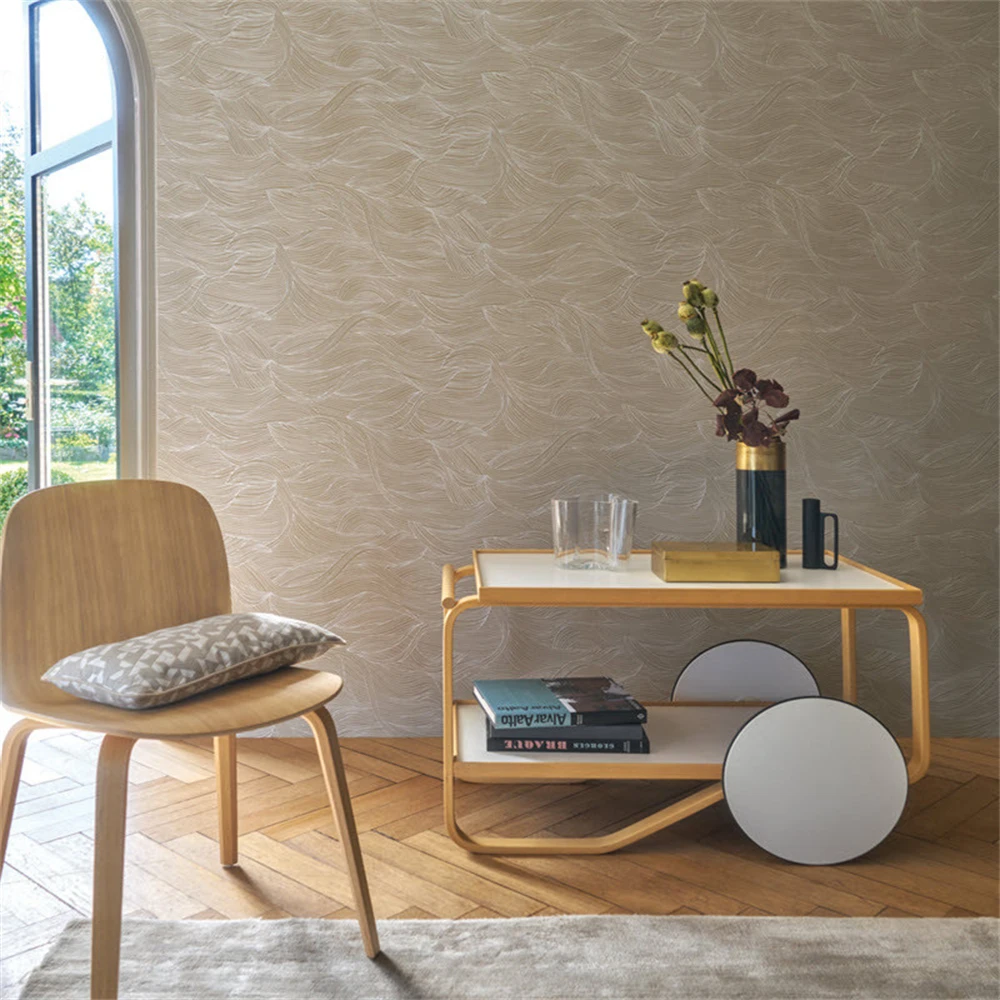 Custom Abstract Line Wallpaper Living Room Bedroom TV Japanese Wave Wallpaper Background white Mural 3D papel pintado de pared