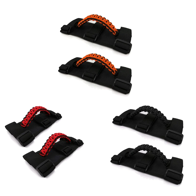 

Roll Bar Grab Handles Grip Handle For Jeep Wrangler YJ TJ JK JL JT Sports Sahara Gladiator Freedom 1987-2020