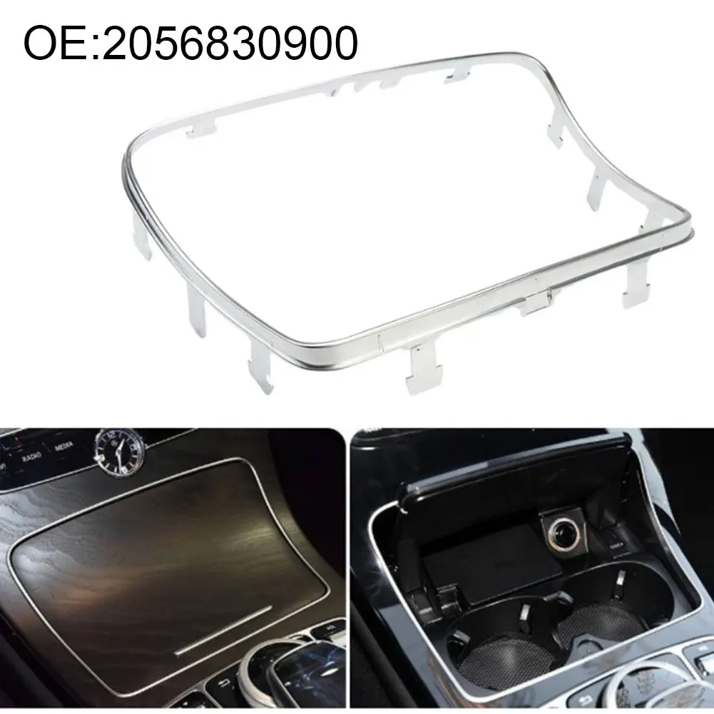 

Car Center Console Cup Holder Frame Trim For Mercedes C-Class W253 W205 GLC 2014-22 2056830900 Car Interior Accessories