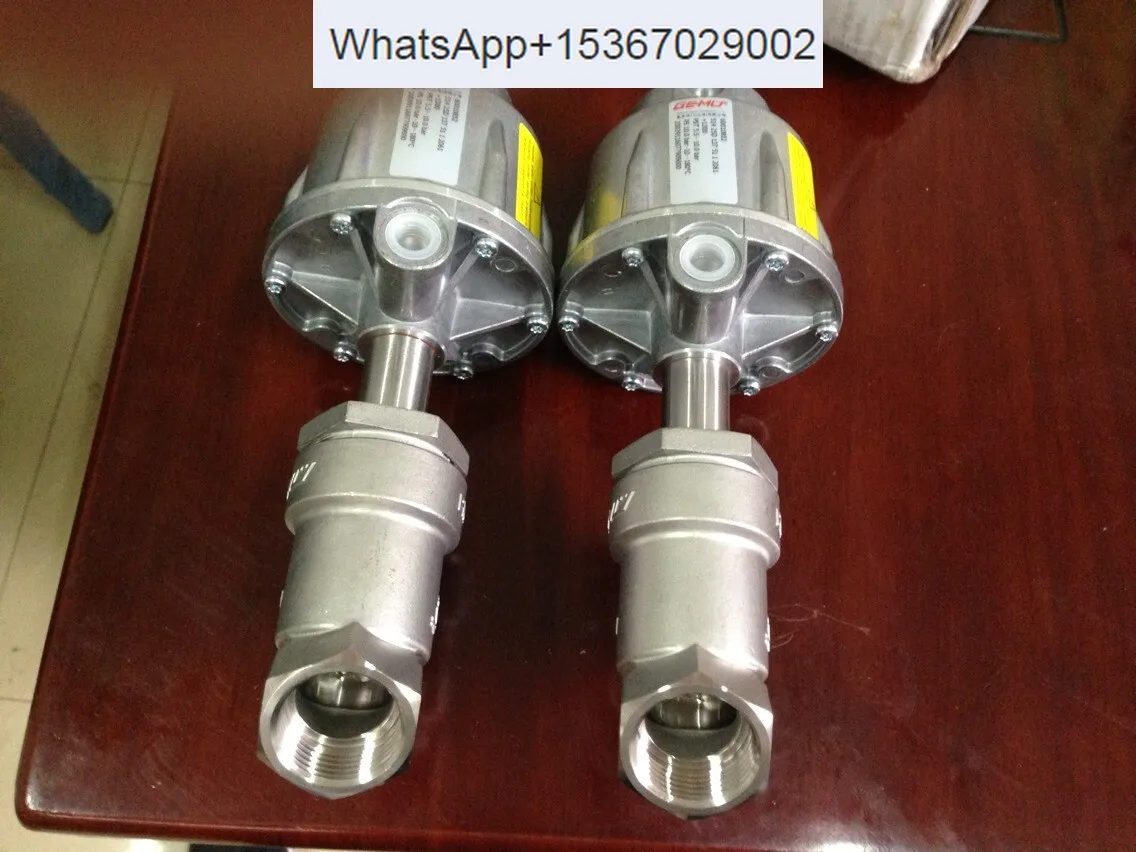 Gaimi pneumatic valve, DN40 angle seat valve GEMU, Gaimi valve, Gaimi angle seat valve