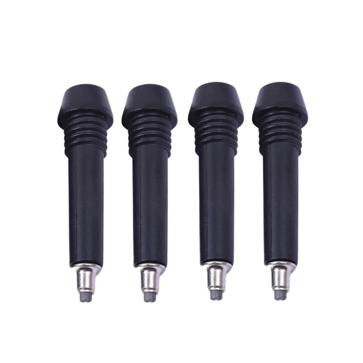4pcs Carbon Tungsten Steel  Pole Trekking Tips Rod Spare Gear Tip Trekking Poles Hiking Tip Walking Climbing Parts Sticks