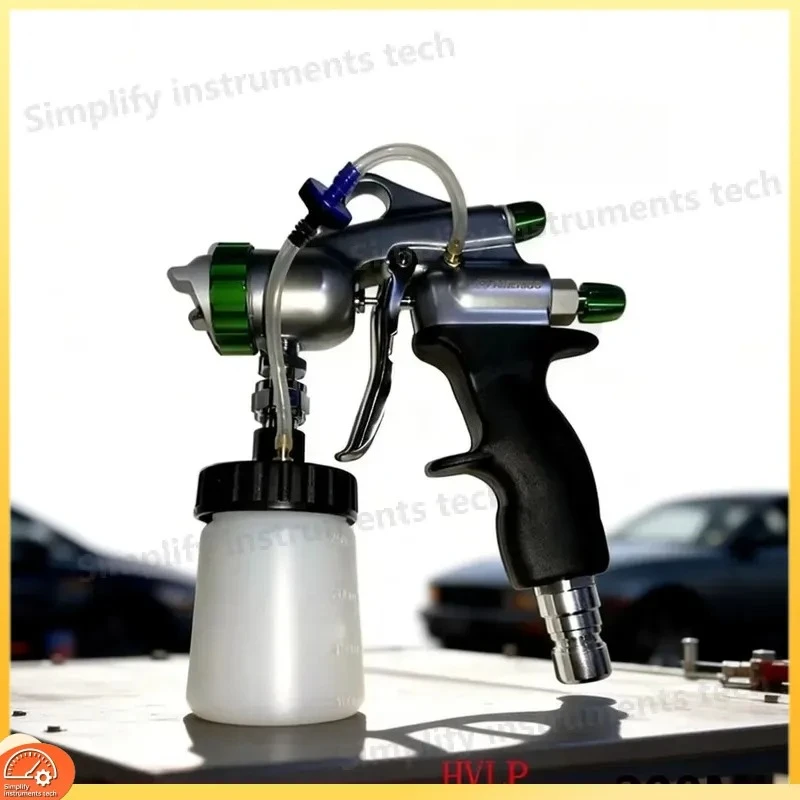 Low Pressure Airless Spray Gun for Auto Paint 0.8mm 1.0mm 1.3mm Nozzle Paint Sprayer Saving Paint Compatible with GRACO