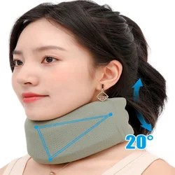 1 PCS Neck Support Adjustable Neck Support Cervical Sponge Neck Protector for Sleeping Neck Pain Relief Breathable Neck Support