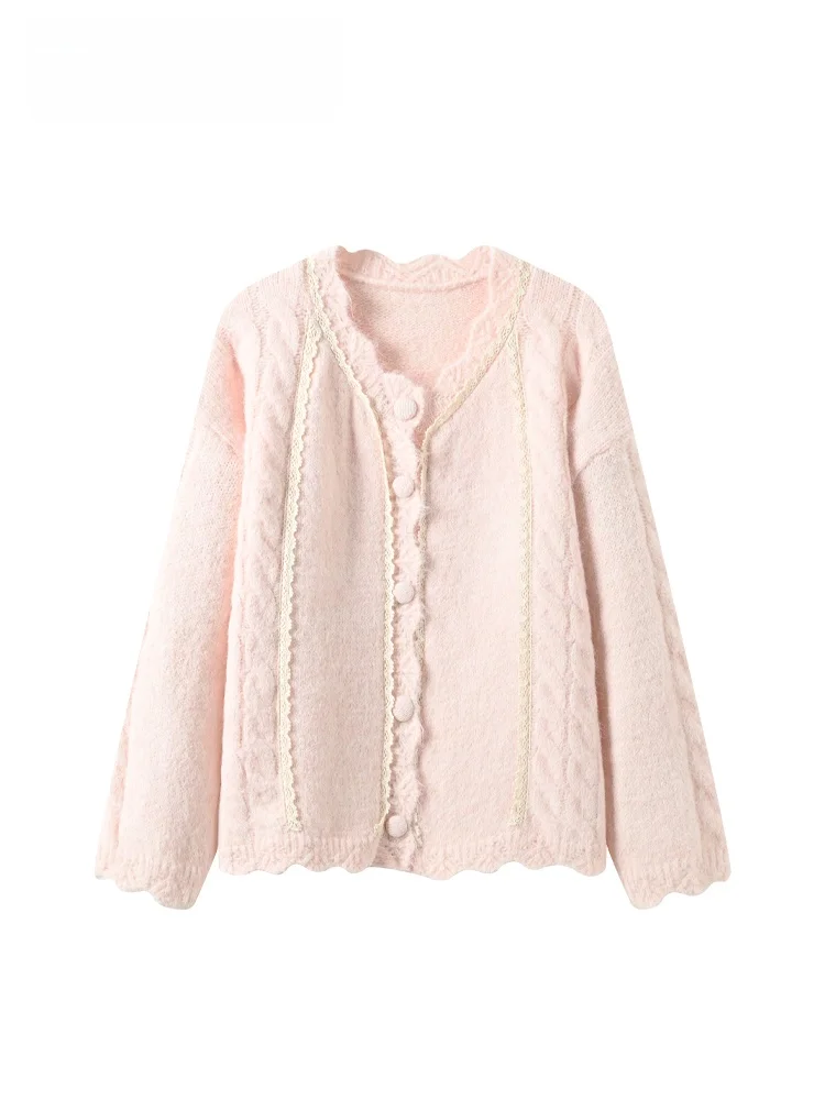 

plus Size Women's round Ne Svel Knitted Vest Faionable Versatile Spring Top for Plump Sisters Age Reduction