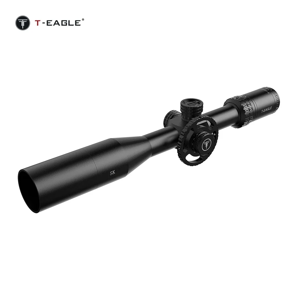 T-EAGLE SK 3-15x44 FFP التكتيكية Caza Riflescope نطاق الإكتشاف للصيد الإضاءة مسدس هواء الادسنس البصر البصري