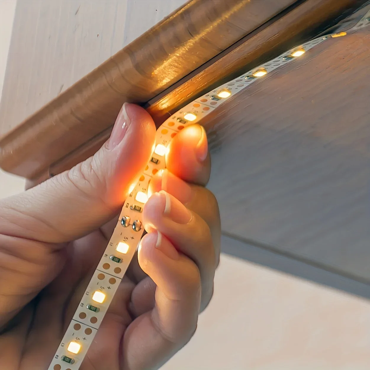 Hand Wave Sensor Control Dimmable LED Strip Light DC5V USB Christmas Lights Room Decoration Closet Backlight TV Diode Lamp Tape