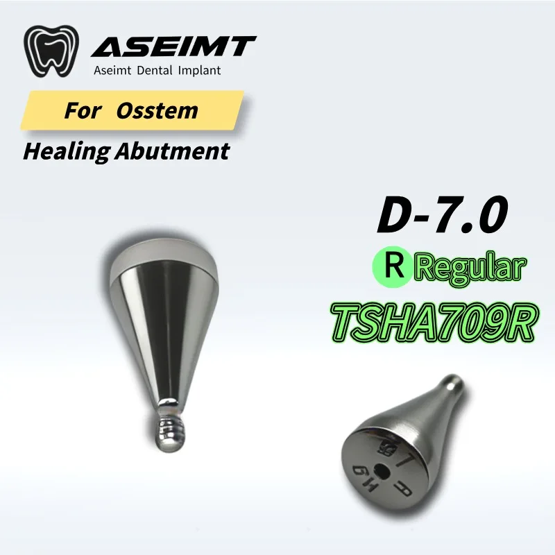 Dental For Osstem implant Healing Abutment TC4ELI Titanium Dental Abutment Healing Cap Customized OEM ODM Dental materials