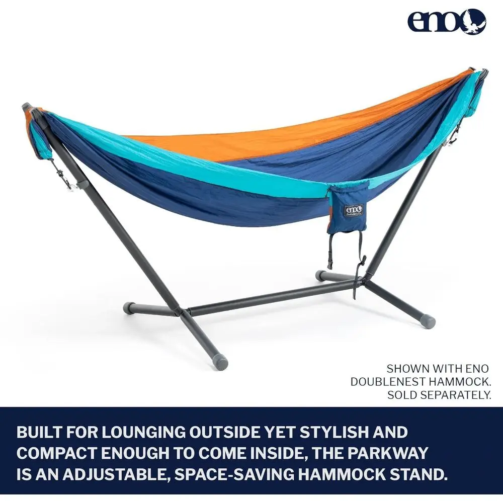 's Nest Outitters - Parkway Adjustable Hammock Stand - Charcoal