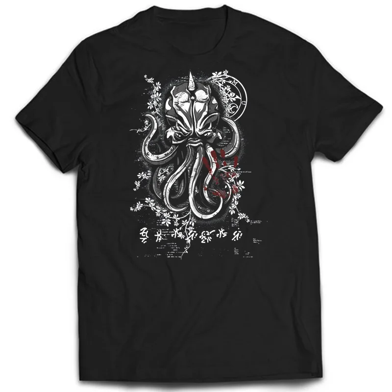 Cthulhu Fashion Graphic Streetwear Daily Casual 100% Cotton Harajuku Oversized Vintage t-shirt Tops