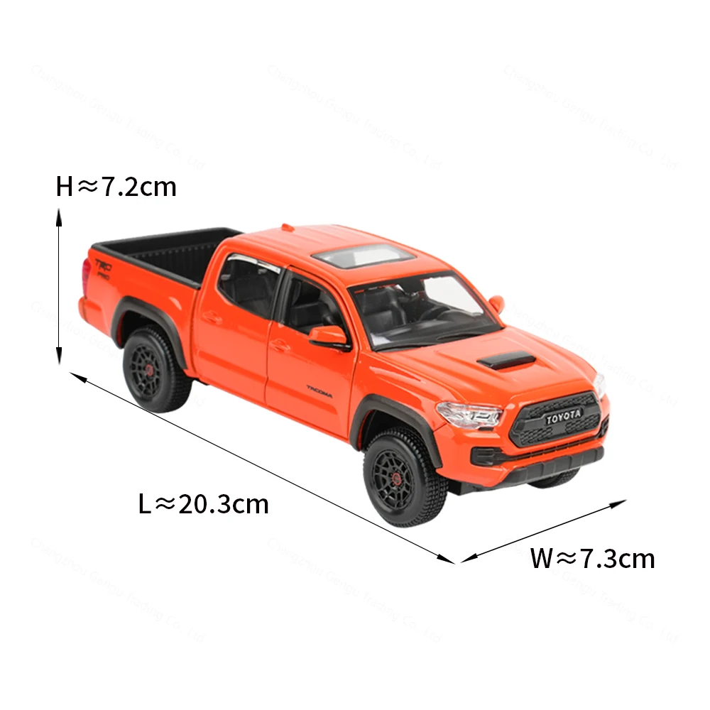 Maisto 1:27 Toyota 2013 Tacoma TRO PRO Static Die Cast Vehicles Collectible Model Car Toys