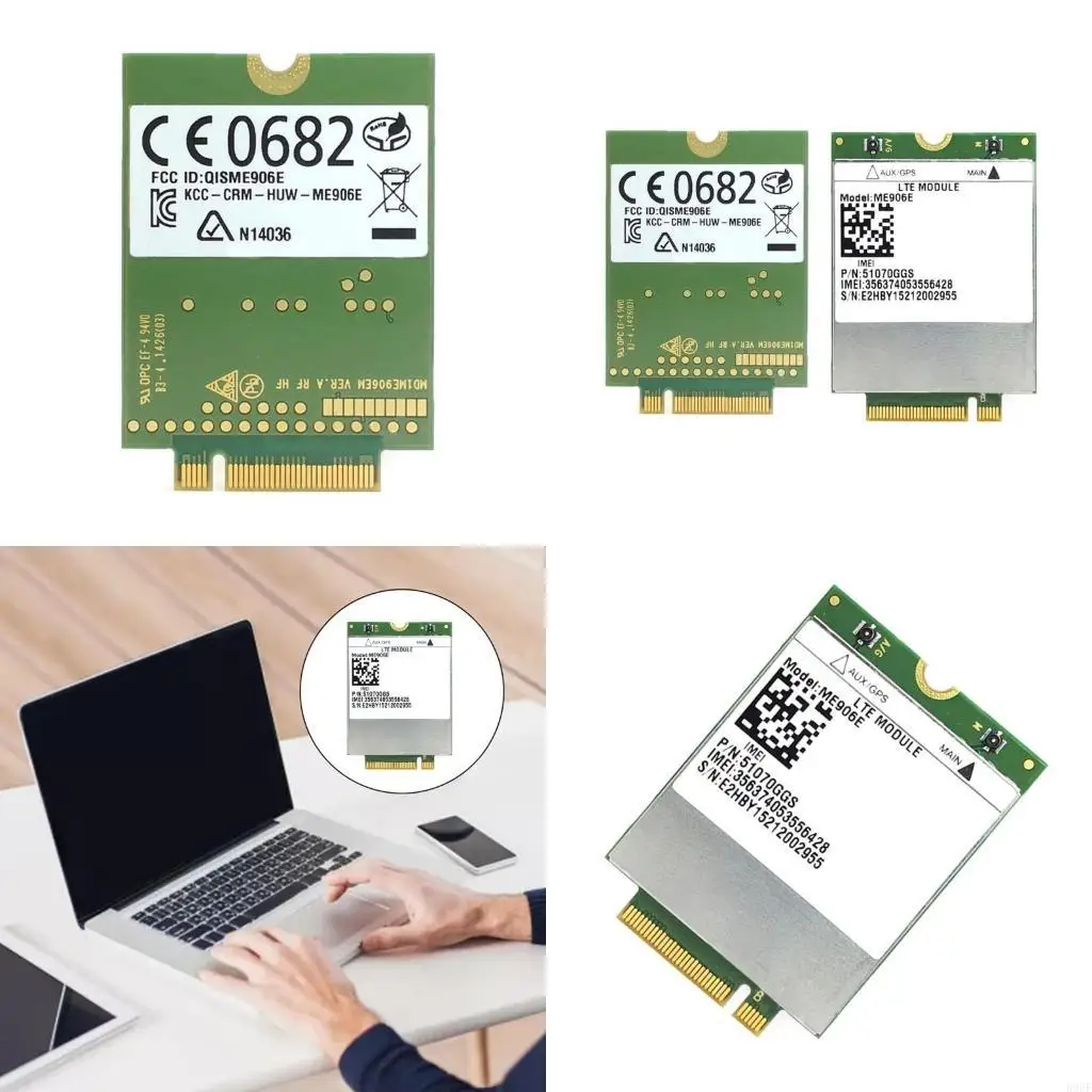 

896F Original ME906E FDD-LET 4G Module Wireless WWAN Card WCDMA GSM Support GPS NGFF-