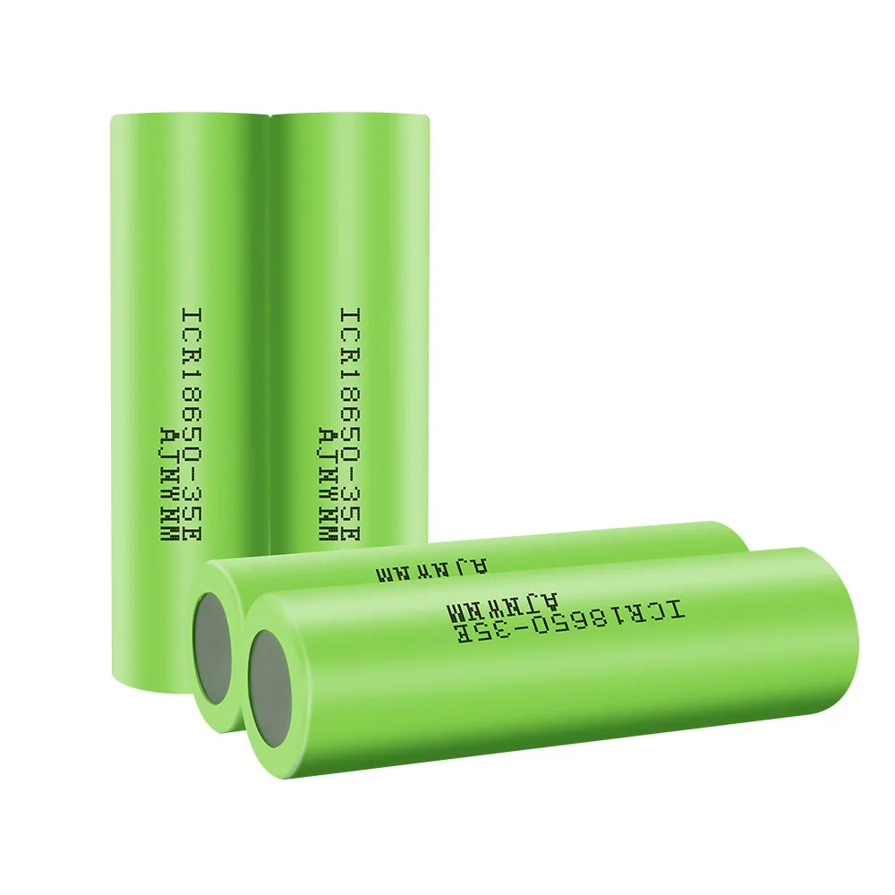AJNWNM 3.7V 18650 batteria ricaricabile agli ioni di litio 3500 mAh ICR18650-35E batterie per torcia elettrica per auto con bilanciamento della bicicletta elettrica