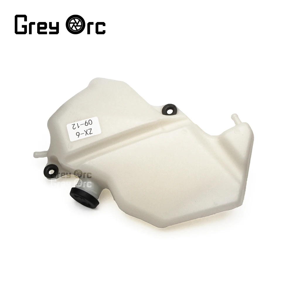 

For Kawasaki ZX-6R ZX6R 2007 2008 2009 2010 2011 2012 07-18 Motorcycle Water Coolant Overflow Reservoir Tank Radiator 2013 2014