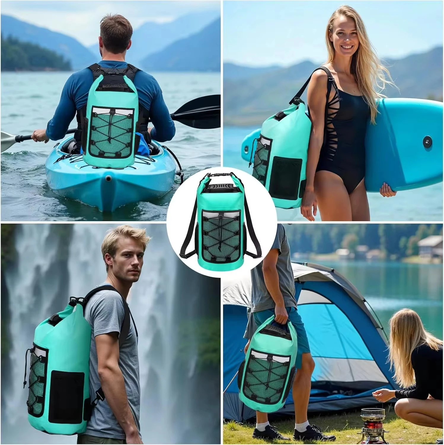 25L PVC 드라이 드리프트 방수 가방 비치 캠핑 수 - Dry Bag Waterproof 리뷰 및 가격