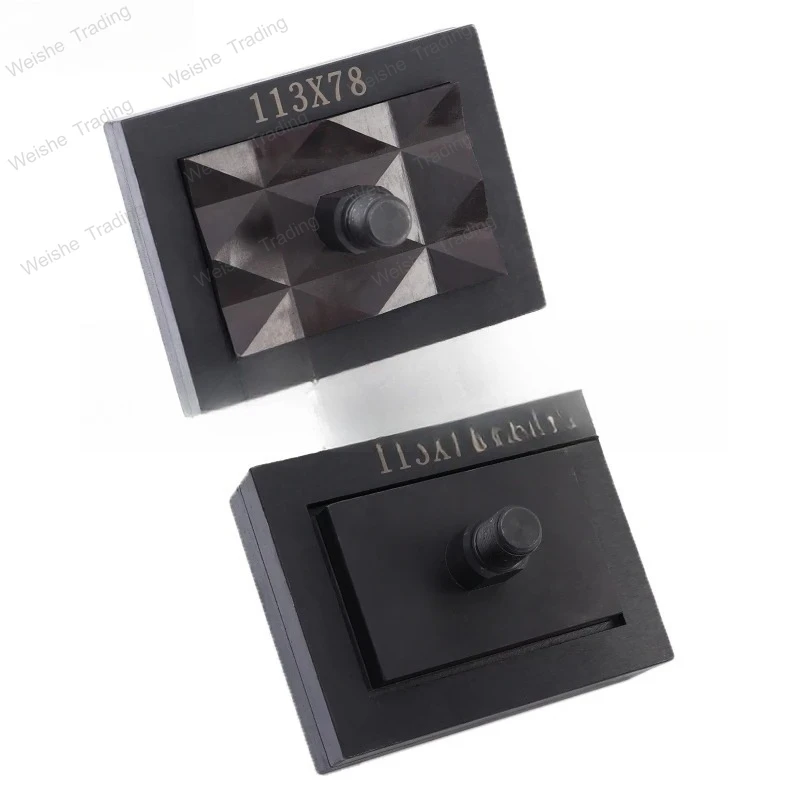 Hydraulic Knockout Punching Die for SYK-8/15 Square / Rectangle Hole Mold Manual Knockout Mould for SYK-8A/SYK-8B/SYK-15 Machine