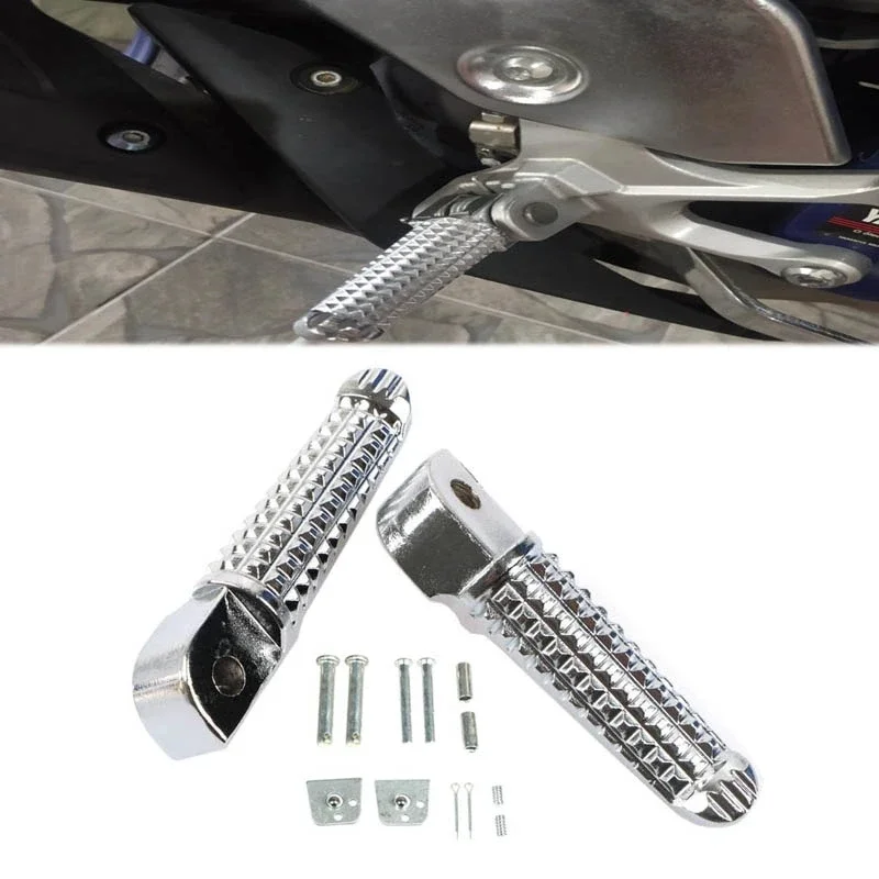 

Universal Footrest Foot Pegs Pedal Rest Footpegs For Honda Yamaha Motorcycle YZFR1 YZFR6 YZFR1M CBR600 CRF1000D