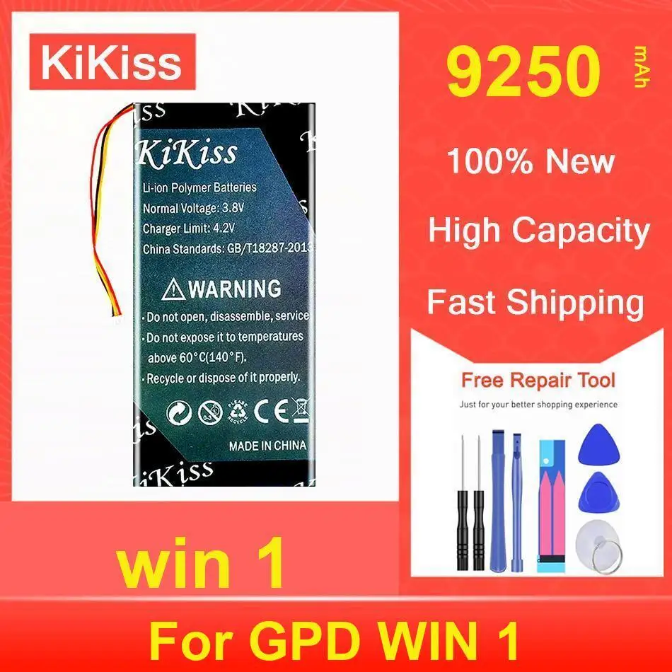 

Kikiss Battery 9250Mah Win 1 For GPD WIN