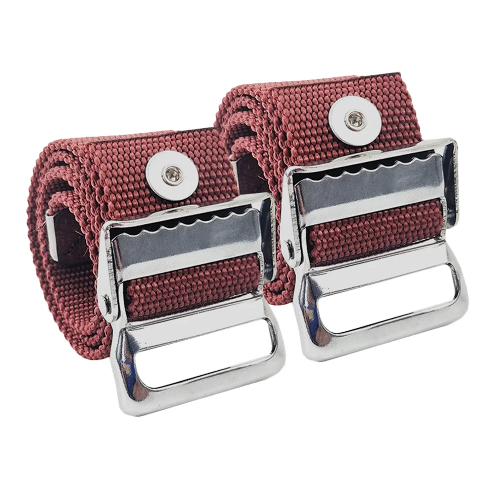 2 Pcs Stilt Accessories Heel Bracket Replacement Drywall Stilts Foot Band Straps Attachment Fixing