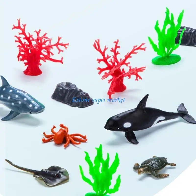 090B 模擬 PVC 製海洋動物おもちゃプレゼント面白いおもちゃグッズギフト