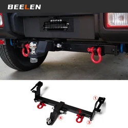 Car Tow Bar Trailer Bar Parts without/with D-Ring For Suzuki Jimny JB64 JB74W 2019 2020 Tow Bar Trailer Arm