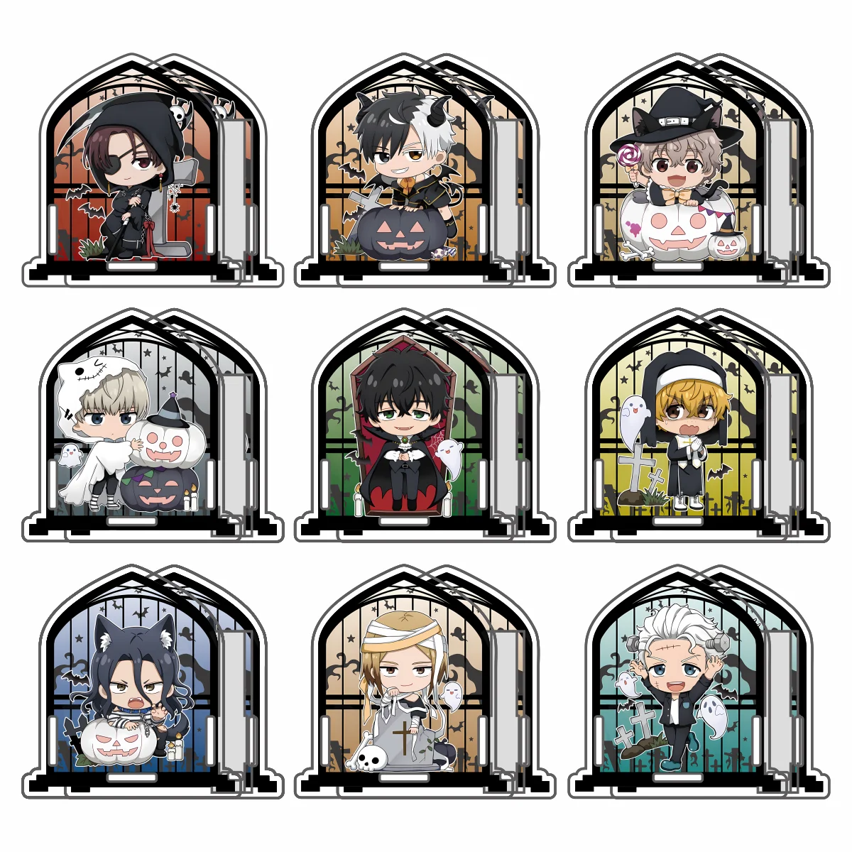 

Anime WIND BREAKER Japan acrylic big stand brand Sakura-harusugita Keitaro acrylic decoration 15cm penholder fans gifts