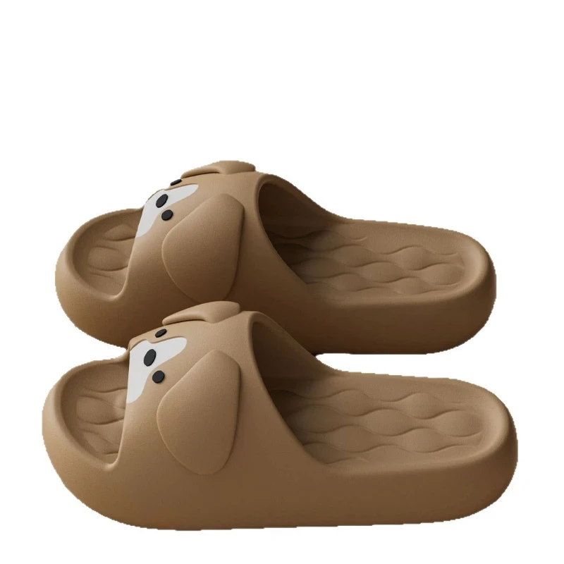 2026 Summer Thick Platform Bathroom Home Slippers Women Fashion Soft Sole EVA Indoor Slides Woman Sandals Cartoon Slippers view 5