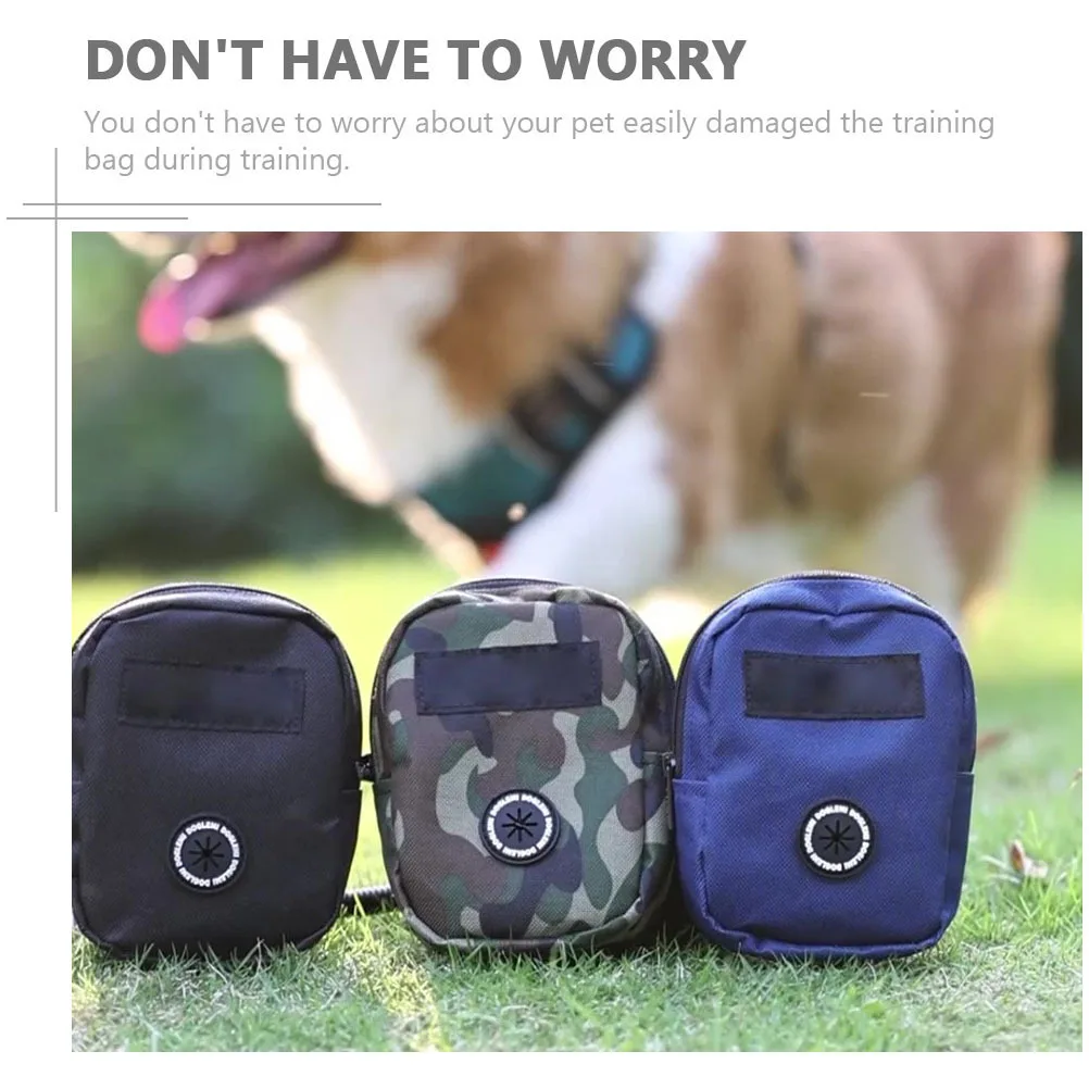 

Treat Pouch Large Capacity Reusable Waist Bag For Dog Training Walking Hiking Outdoor Use Treat Bag Pet Dog Treats Pouch