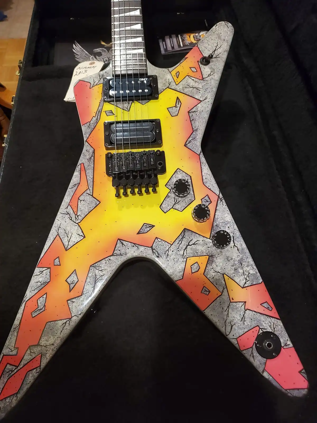 Custom Concrete 6 String Electric Guitar