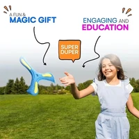 Boomerang Soft Three-leaf Cross with Night Light Outdoor Toy Flying Disc Adult-kids Interactive Sports Toy Puzzle Gift for Kids 6