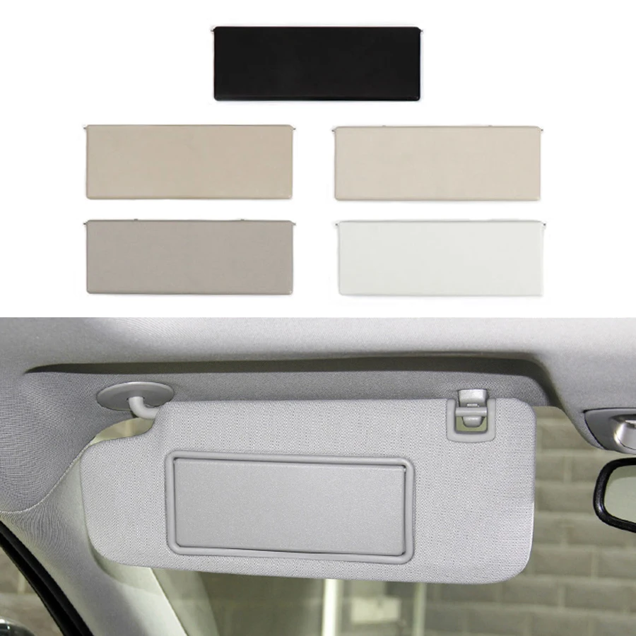 Car Sun Visor Mirror Cover Makeup Mirror Cover For Peugeot 408 508 4008 5008 For Citroen C4L C6 C5X Sun Visor Shade Mirror Cover