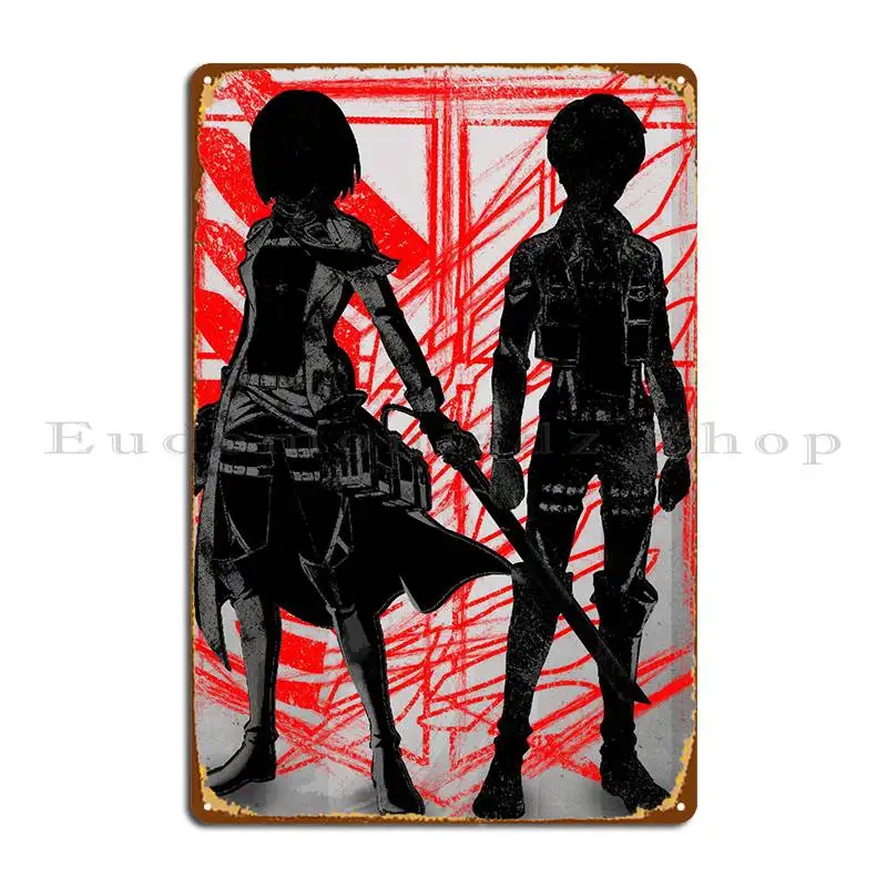 

Crimson Corps Metal Sign Living Room Pub Bar Club Printed Tin Sign Poster