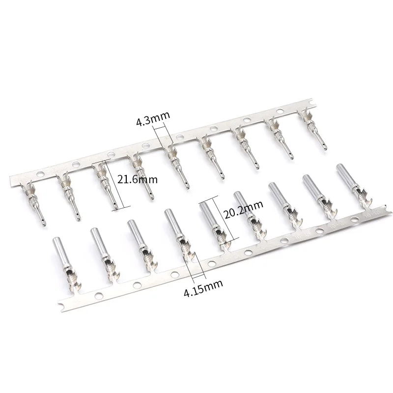 DT15-6P 6-Hole DT Type PCB Needle Socket Plug Male And Female Docking Terminal Car Waterproof Connector DT06-6S