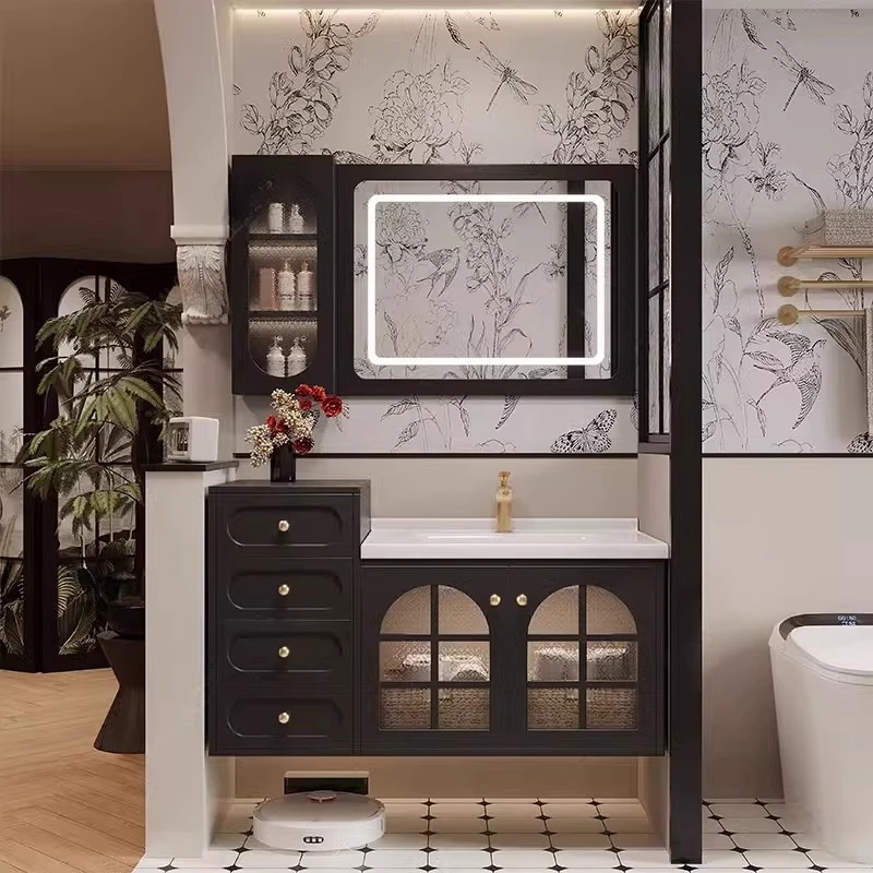 ديكورات العناية بالبشرة خزانة الحمام أدراج خزانة المرحاض الورقية خزانة الحمام تخزين العطور أثاث المنزل Gabinete