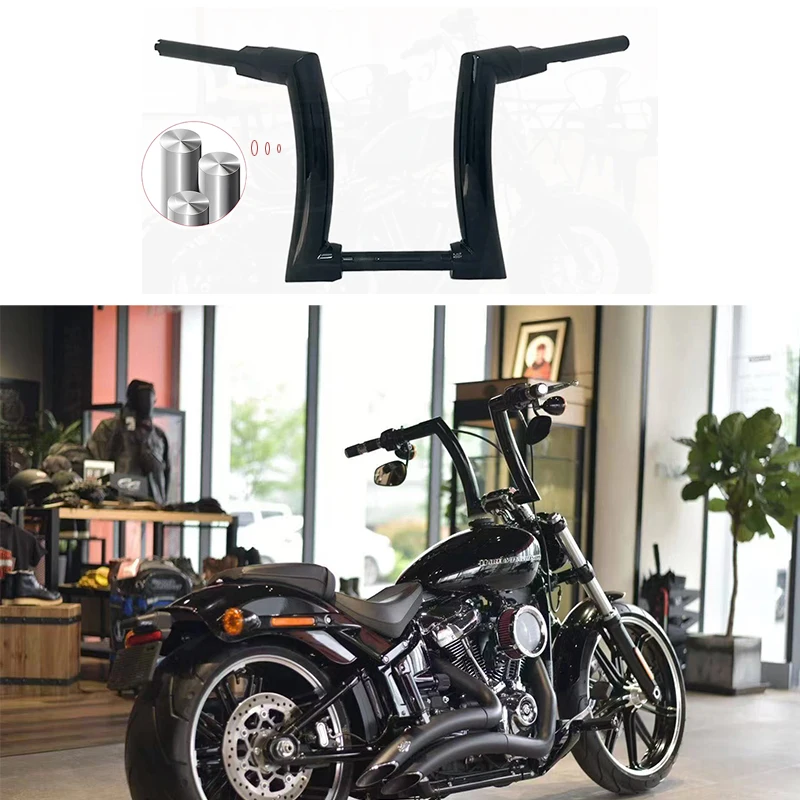 Guidon Ape Hanger 12''/14''/16'' pour moto, double pompe hydraulique pour Harley 883 1200 Road King Breakout Dana Street Fighter