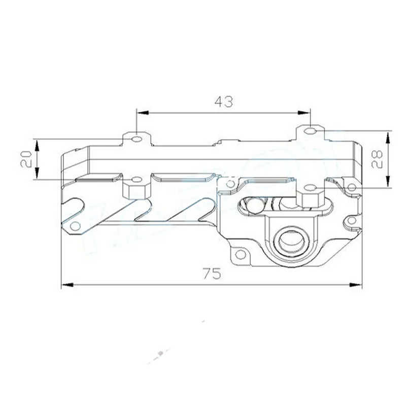 Tarot – train d'atterrissage rétractable électronique, dérapage série T TL96030 avec contrôleur TL8X002 pour Drone Sport T810/ T960 810/960