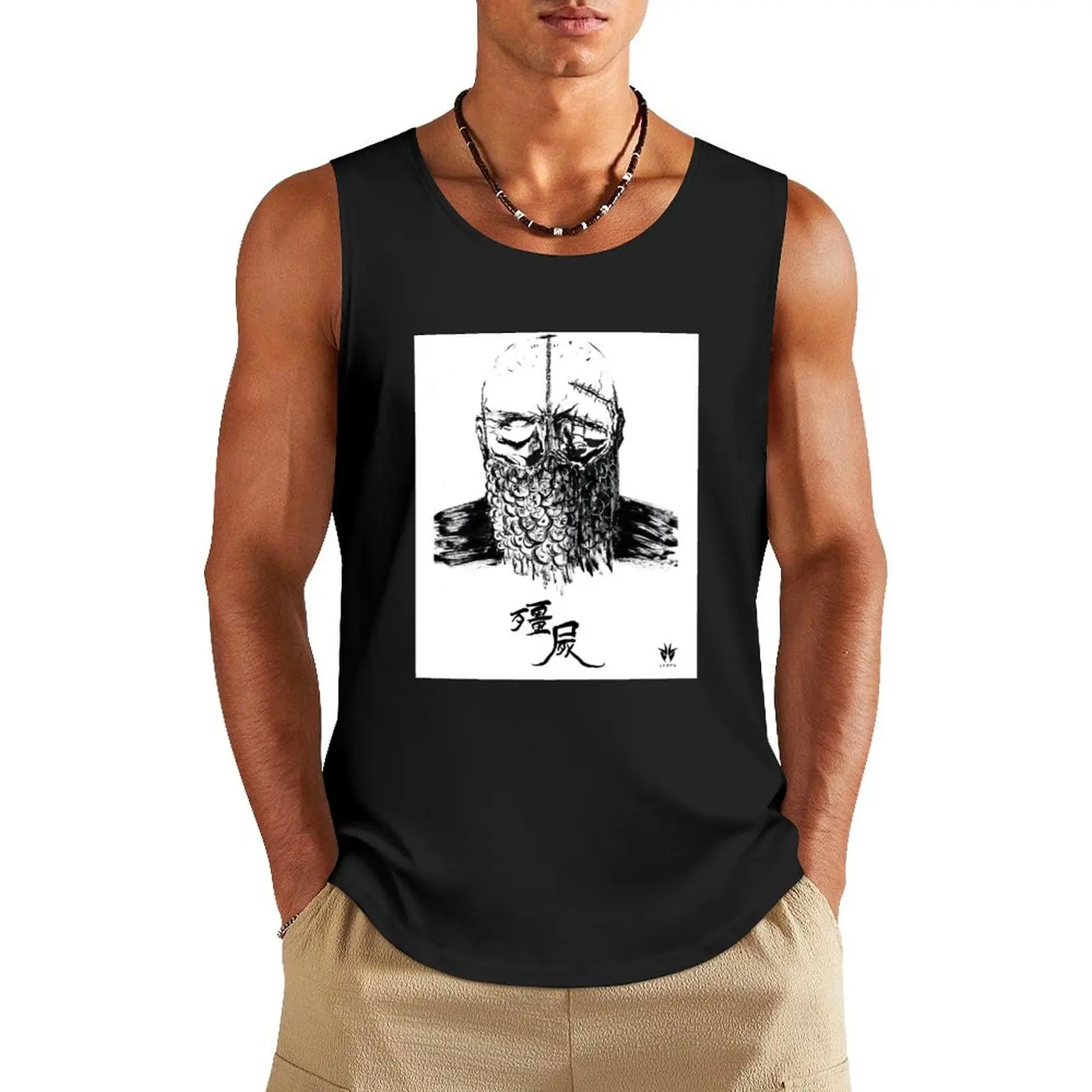 

Rigor Mortis Tank Top gym clothes for man Men sleeveless tee Short sleeve anime clothes