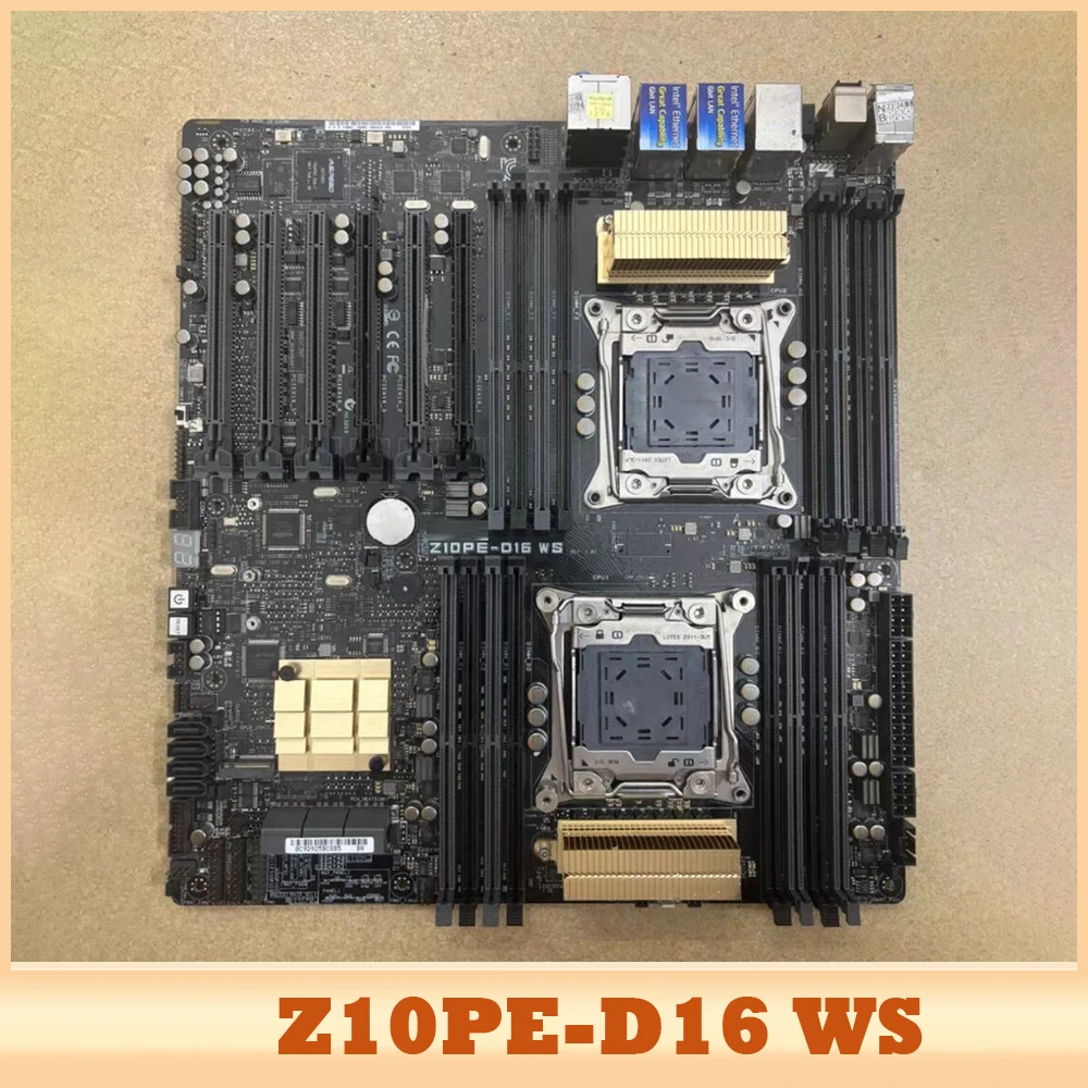 

Z10PE-D16 WS для Asus C612 LGA2011-3 X99 IPMI 2.0, материнская плата для рабочей станции